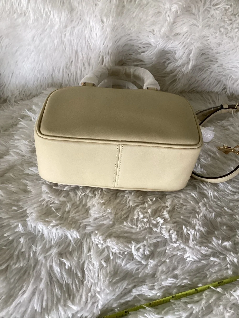 Coach Cream Floral Applique Crossbody